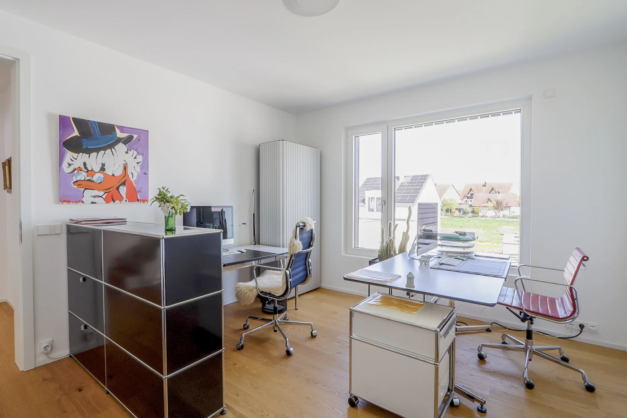 Arbeitsplatz in einer von Wohlfeil verwalteten Wohnung